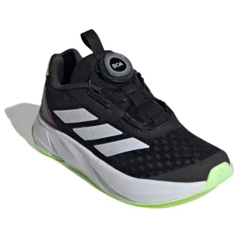 adidas Duramo SL BOA K 'Black White Green Spark' Sneakers IF5984