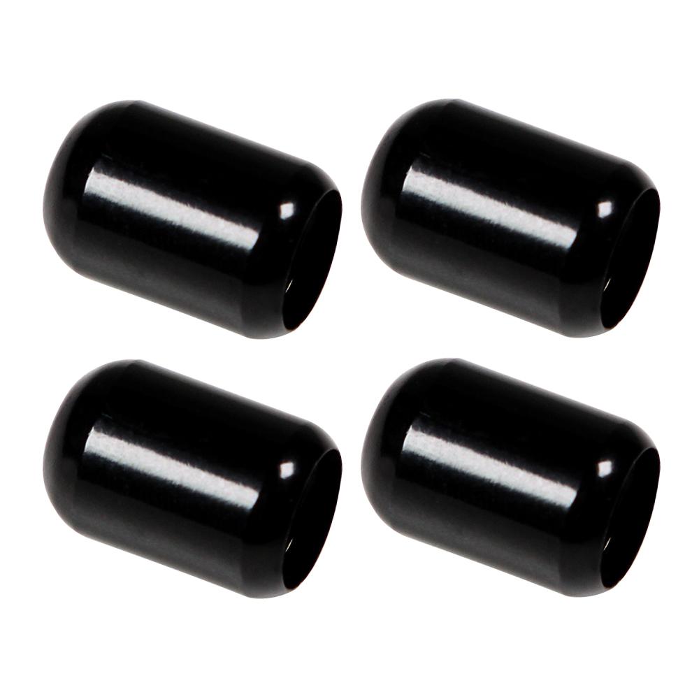

4Pcs/Set Universal Car Wheel Tire Valve Stem Caps Dustproof Covers Metal Aluminum Alloy for Bike Car Trucks Motorbike Bicycle чорний
