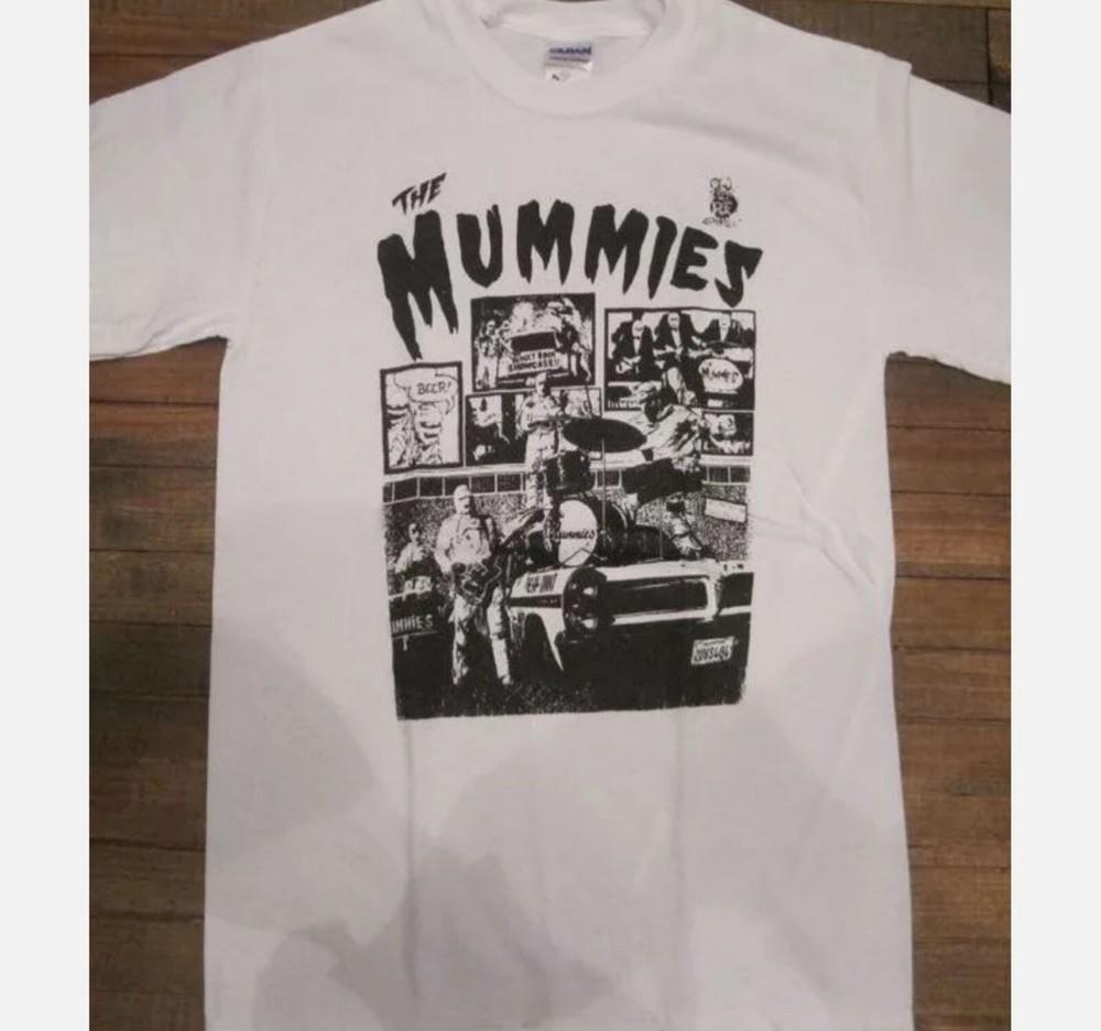 Merry Christmas The Mummies band Cotton Unisex S235XL N63.5 Unisex T-Shirt XXXXL