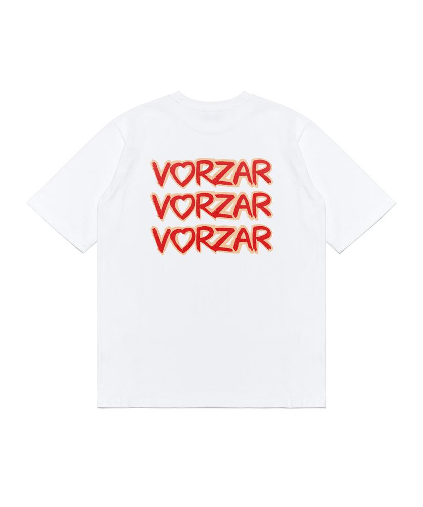 Bajal Heart Graphy Short Sleeve T-Shirt (2 Colors)