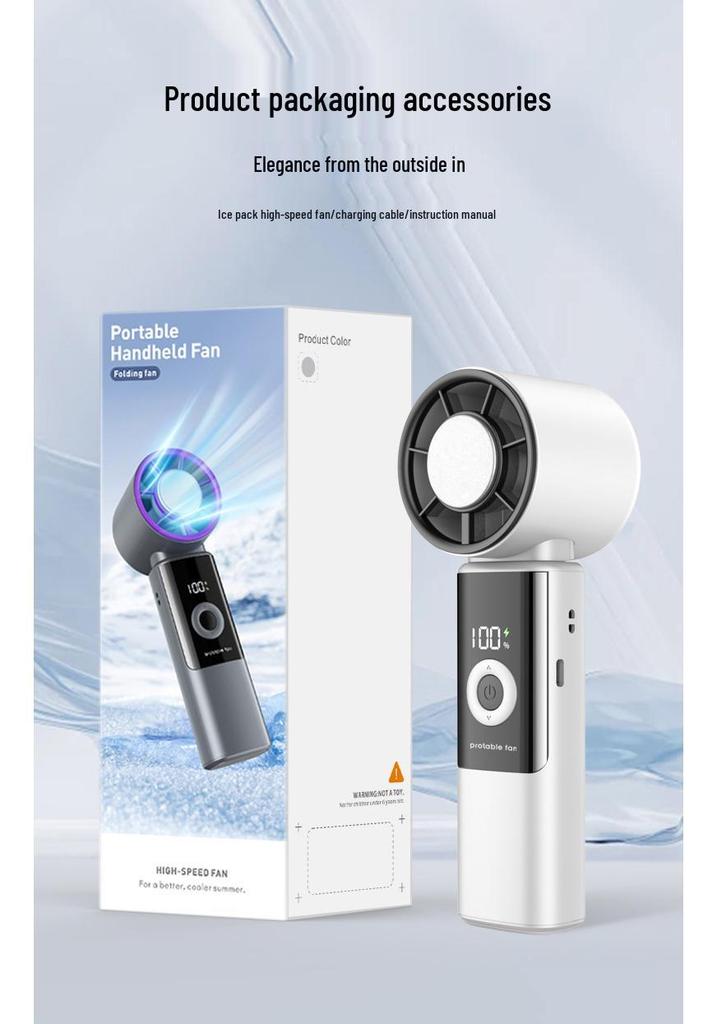 2026 High-Speed Portable Turbine Fan: Outdoor Handheld Cooling