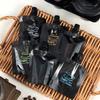 10 Pcs 50/100Ml Plastic Black Self-Standing Coffee Tea Liquid Suction Nozzle Bag Diy Cocoa Matcha Travel Beverage Portable Pouch