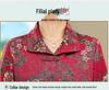 2026 Spring & Autumn Plus Size Printed Jacket for Middle-Aged Women – Lapel, Loose Fit, Slimming Style