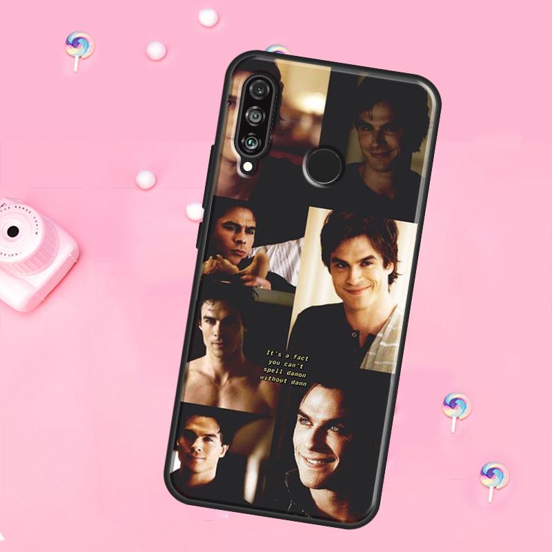 Damon Salvatore The Vampire Diaries For Huawei Nova 12s 12i 8i 11i 9 10 SE Y60 Y70 Y90 Y72 Y73 Y61 Y91 P60 Pro P30 P40 Lite Case