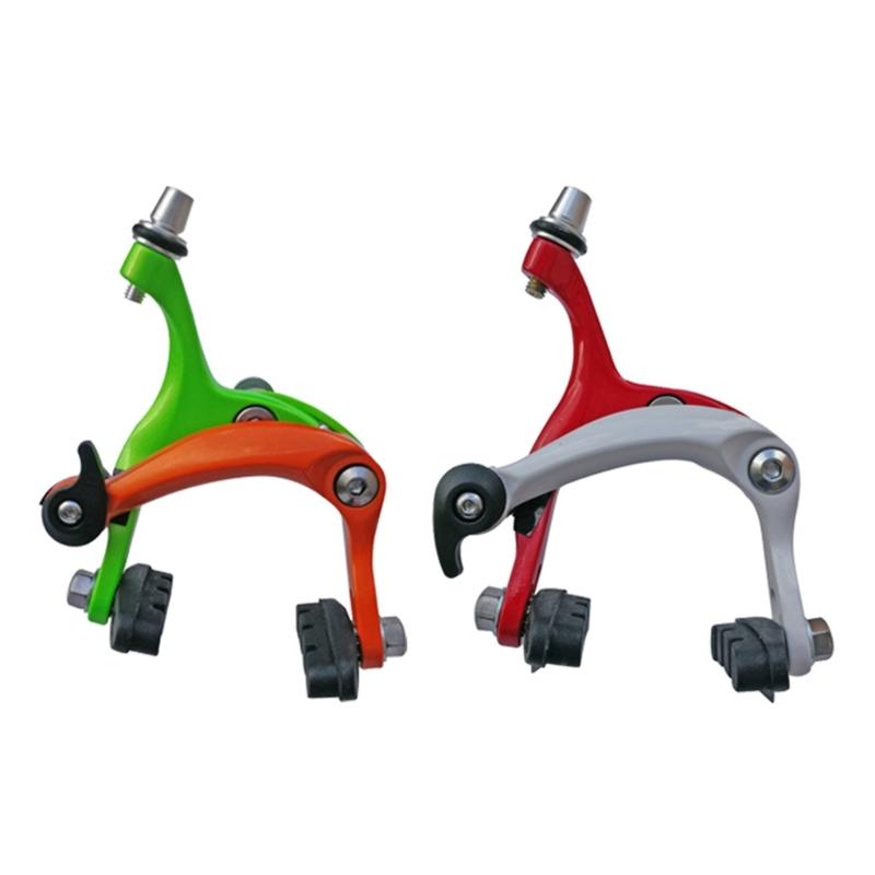 1 Pair Long Arm Clamp Hanging Aluminum Alloy For Bicycles Cycling Outdoor Bicycles Side Pull Brake C Calipers Set