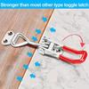 Heavy Duty Adjustable Toggle Clamp Latch Toggle Latches Holding Capacity Pull Latch Clamp For Smoker Lid Jig Tool Box Cas