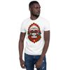 Gothic Rose Skull Unisex T-Shirt Death Flower Punk Rock Biker Flower Grunge