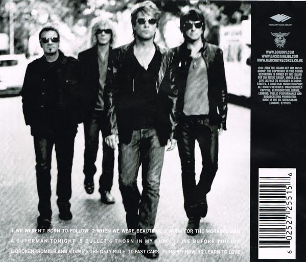 

CD BON JOVI Circle 2725515 MERCURY MUSIC 2009 UK Europ Rock Used