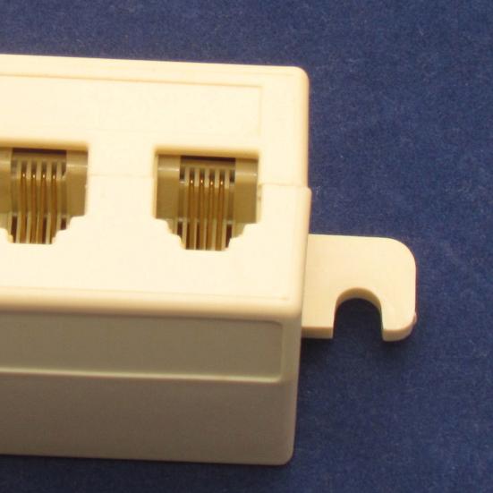 5 Ways 4C RJ11 Telephone Socket Modular Jack Line Splitter Adapter Connector
