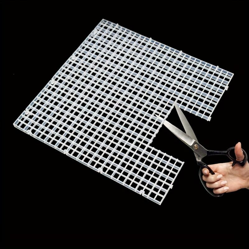 8pcs Thickened Water Tank Isolation Plates Adjustable and Cut Plastic Aquarium Bottom Grid Plate Fish Tank Board & Divider Tray