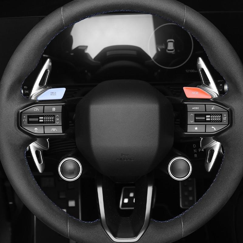 For Hyundai Ioniq 5 N Car Tuning Aluminum Alloy Real Carbon Fiber Steering Wheel Shifter Paddle Cover Trim Accessories