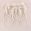 Fashion Tribal Style Hollow Woven Pearl Shawl Body Chain Retro Layered Exaggerated Sexy Body Chain All Match Women Jewelry