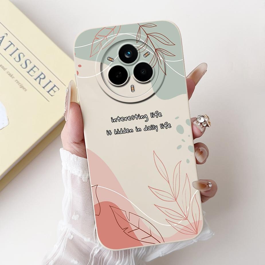 Für Realme 14 Pro 5G Hülle RMX5056 Stylische Kunstbemalte Abdeckung Stoßfeste Handyhülle Für Realme 14 Pro Plus Realme14 Pro+ Weiche Taschen