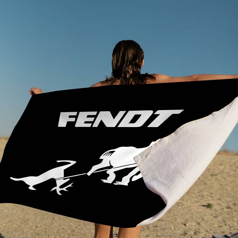 Farming Tractor Fendt Beach Towel Colorful Bath Towels For Girl Microfiber Quick Dry Sand Free Beach Yoga Spa Gym Pool