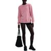 Nike Logo Embroidered Loose Long Sleeve Sweatshirt Women sweatshirt Pink HV2326-699