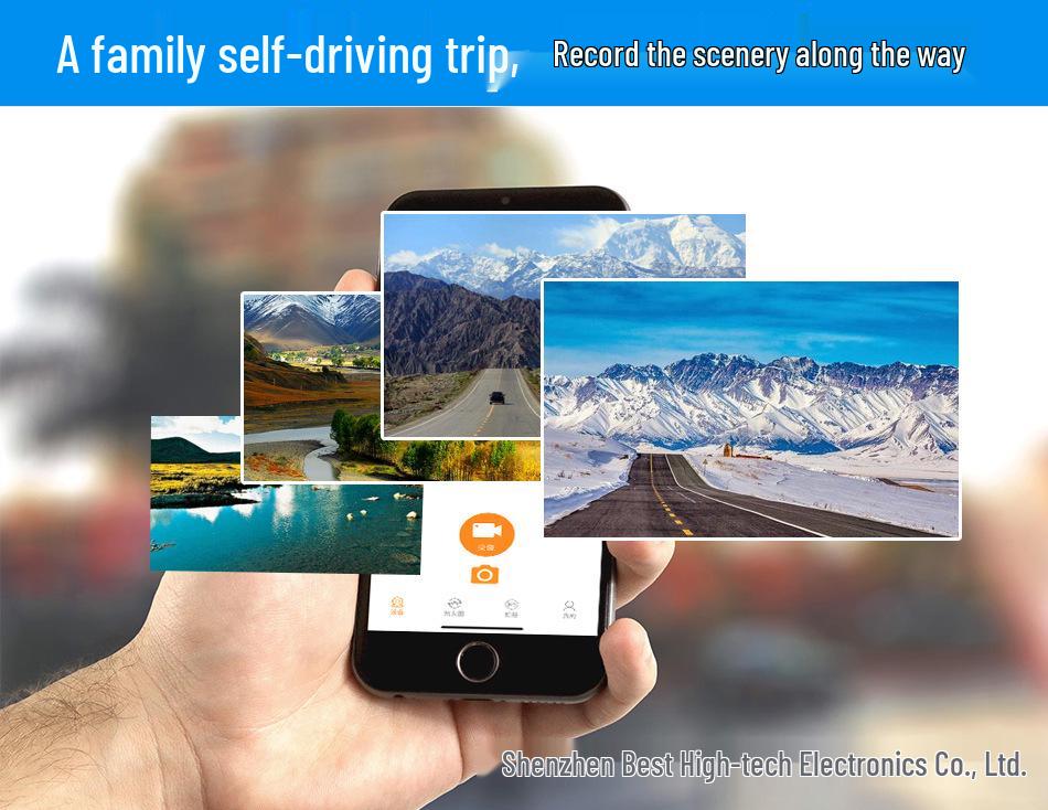 WIFI Lippenstift-Recorder mit Starlight-Nachtsicht, 140° Weitwinkel, 1080P HD Dashcam