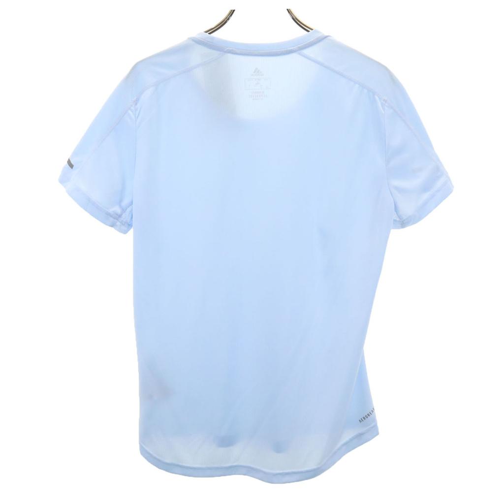 Adidas ungetragen Lauf Kurzarm Bekleidung OT hellblau Etikettiert Damen Gebraucht