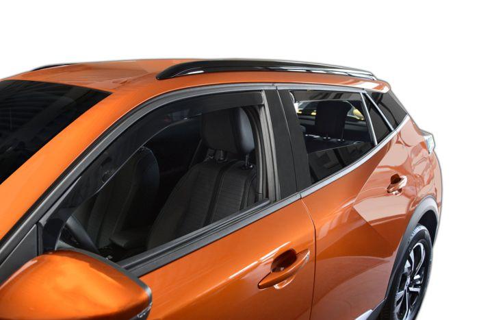 Déflecteurs d'air - SCOUTT - Peugeot 2008 - Fumé - Acrylique renforcé - Installation facile