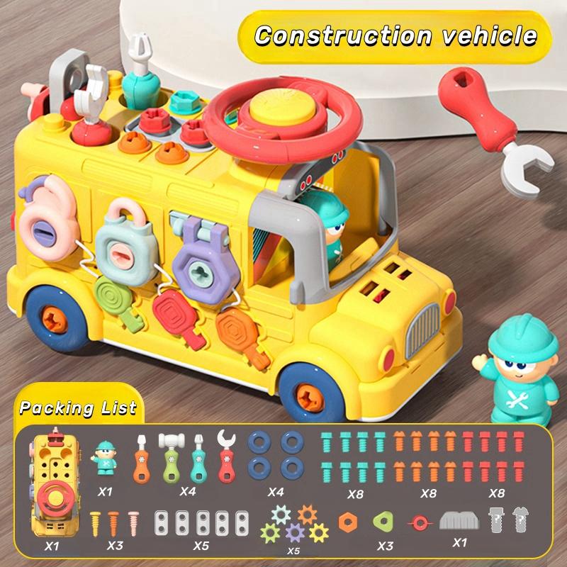 Non-Toxic Busy Cube For Toddler Travel Toddler Busy Cube Fine Motor Skill Learning Activity Cube Toy For Home School Nursery Montessori