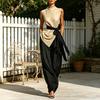 Women's Suits Two Piece Set Breathable Casual Loose Fit Solid Color Outfits for Home Party Office Vacation Daily Wear