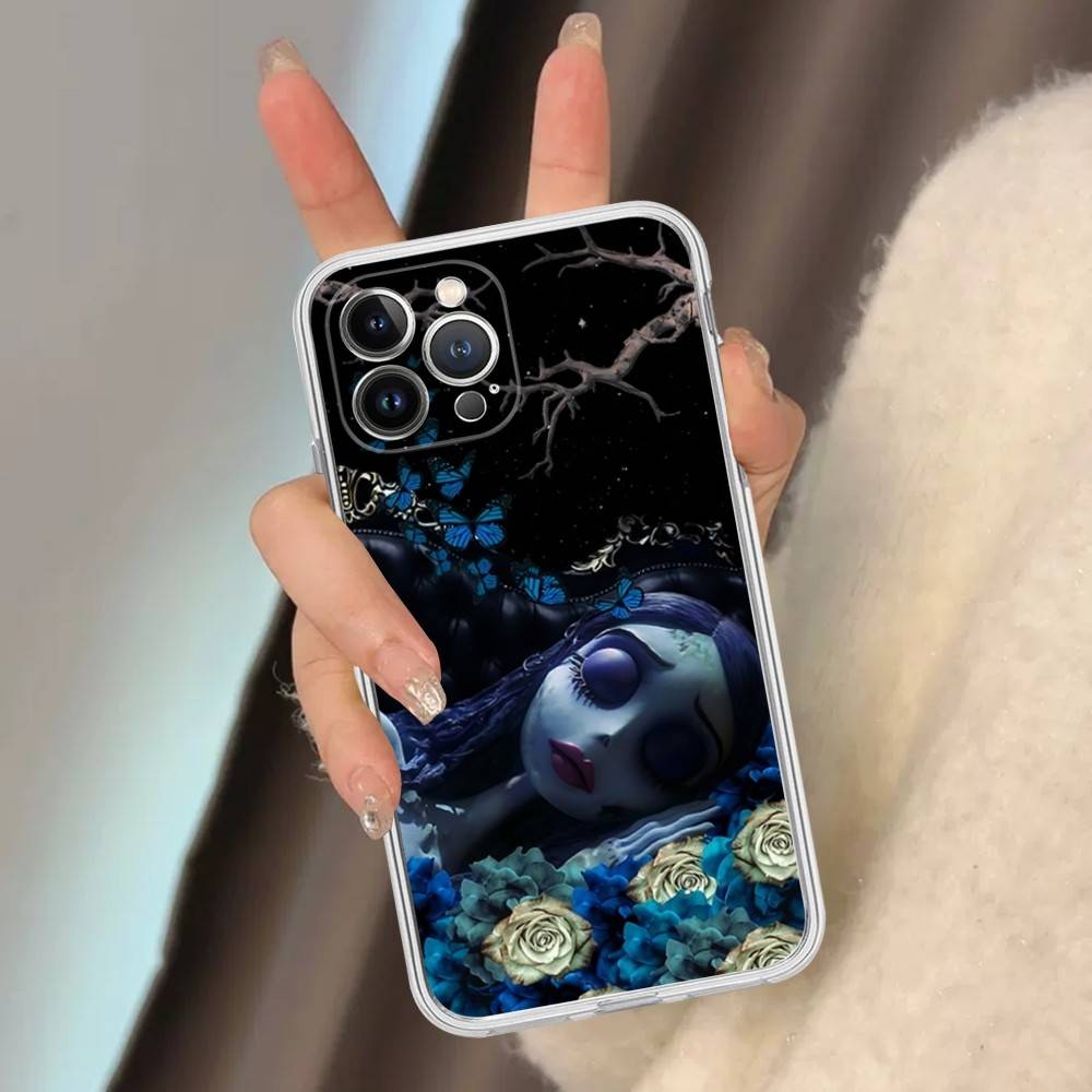 C-Corpse B-BrideS Phone Case For IPhone 17 16 15 14 13 11 12 Pro Max 16 Plus Transparent