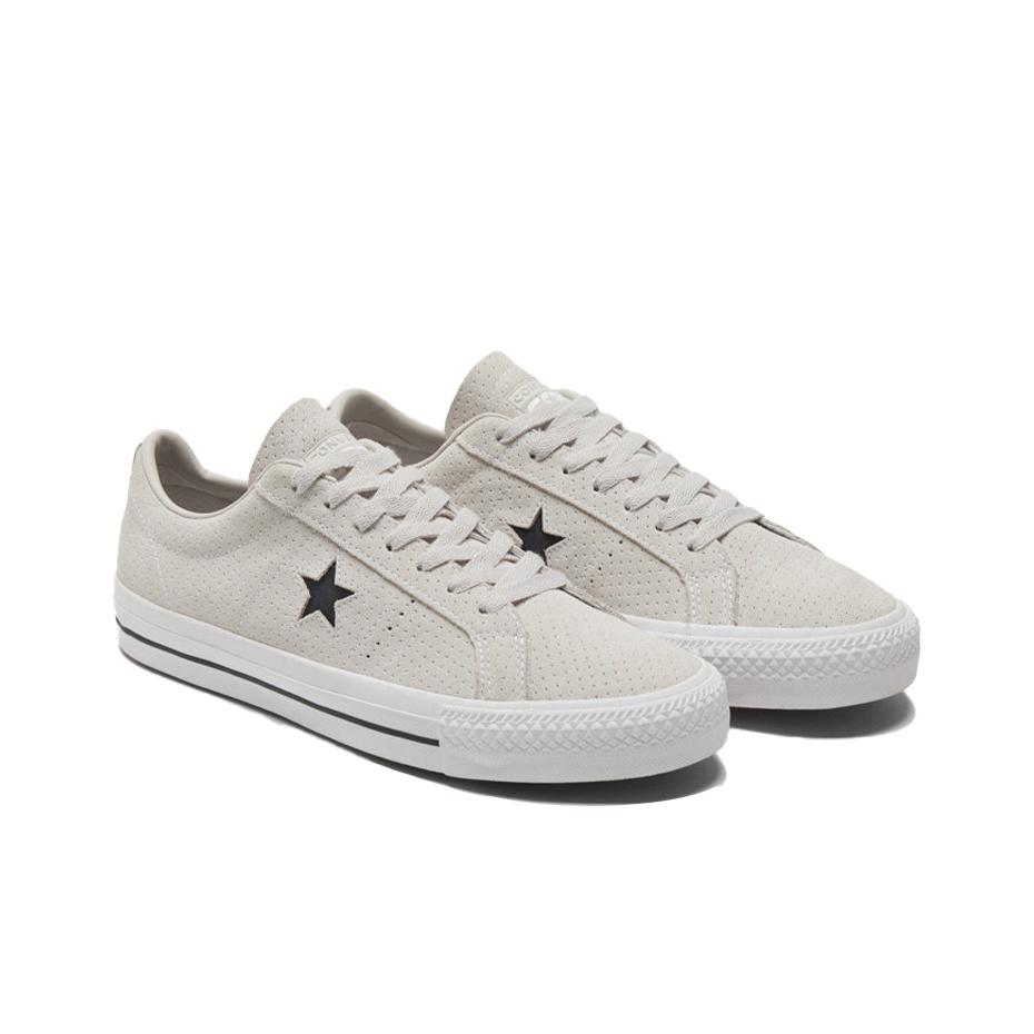 Converse One Star Pro Minimalistisch Comfortabel Slipbestendig Duurzaam Lage Top Skate Schoenen Unisex Sneakers Off-White 170072C