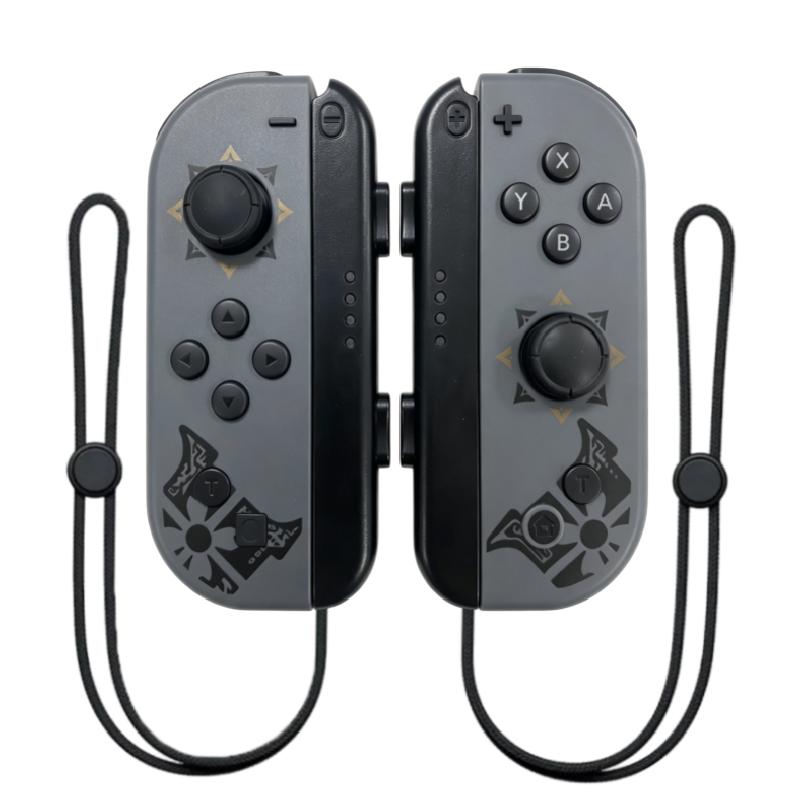 Wireless Joycon for Nintendo Switch, 6-Axis Gyro, L/R Controller with RGB Light Effect, Turbo, Vibration, Remote Gamepad