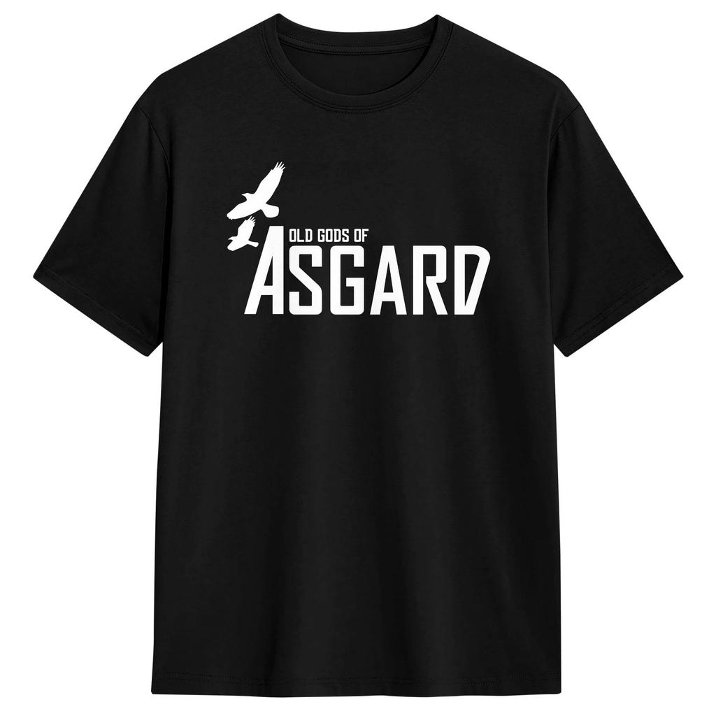 Mens T Shirt Alan Wake Old Gods Of Asgarde TShirts Harajuku Beach Tee Shirt Vintage Cotton Clothes Gift