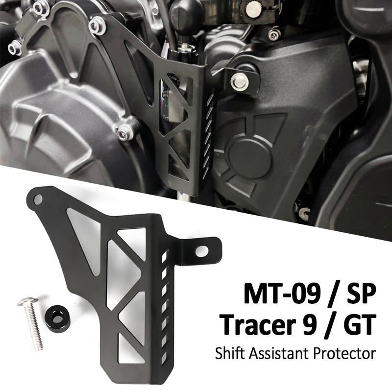 CNC Aluminum Gear Shift Lever Sensor Guard Cover Protection For YAMAHA MT 09 MT-09 MT09 SP Tracer9GT Tracer 9 GT 9GT+ 2021-2025