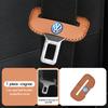 Valve Stems Caps Car Seat Belt Buckle Protector Scratch Resistant Accessories For Volkswagen VW Golf 4 5 6 7 Polo Jetta Sagitar LB0