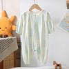 Baby Cotton Jacquard Romper: Breathable Summer Bodysuit for Boys & Girls