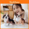 Adorable Juguete de Perro de Peluche Lindo Chihuahua y Husky Animal de Peluche con Pelaje Suave