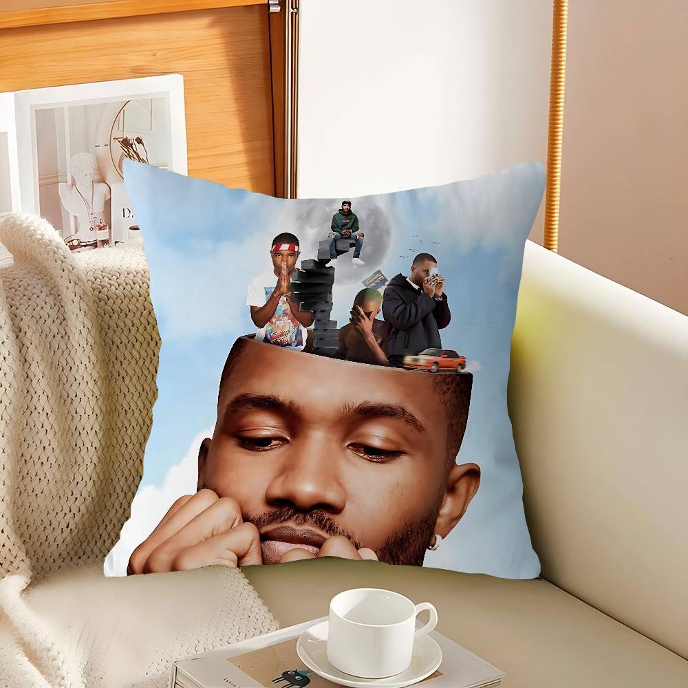Singer Frank Ocean B-Blonde Pillow Case Throw Pillow Chair Seat Cushion Nap Pillows Cushion Seat Soft Pad Pillow Sofa Cushion