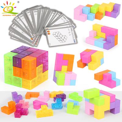 HRAČKY Magnetická magická kostka Stavebnice Antistresová Cubo Vzdělávací výukové 3D puzzle Hračky pro děti Barva Náhodná