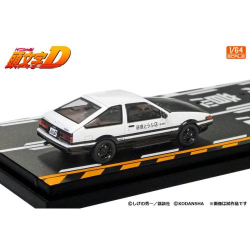INTERALLIED MODELER'S 1/64 Initial D Set Vol.12, Tomoyuki Tate, Toudou Shokai Civic (EK9) & Takumi Fujiwara Trueno (AE86) Completed