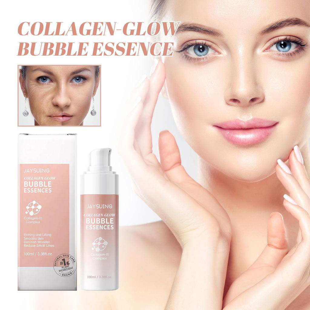Collagen Light Bubble Serum Repair Dullness Firming Facial Skin Anti-Wrinkle Nourishing Skin Care Essence