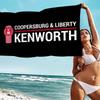 K-Kenworth Microfiber Blanket Quick Drying Beach Towels Oversized Printing Super Absorbent Pool Towel Blanket