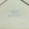 Great HERMES Coin Case Calvi Duo Compact Wallet Epsom Leather Women Used