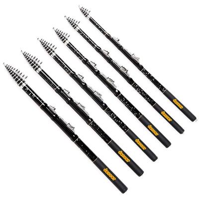 Jaccer Super Hard Fishing Rod, Carbon Fiber Telescopic Fishing Rod, Sea Fishing Rod, Portable Carrying, 2.4m, 2.7m, 3.0m, 3.6m (2.7m)