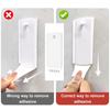 Pack of 12 Adhesive Picture Frame Hooks Easy Installation Wall Hangers for Photos Posters and Paintings Display Shelf