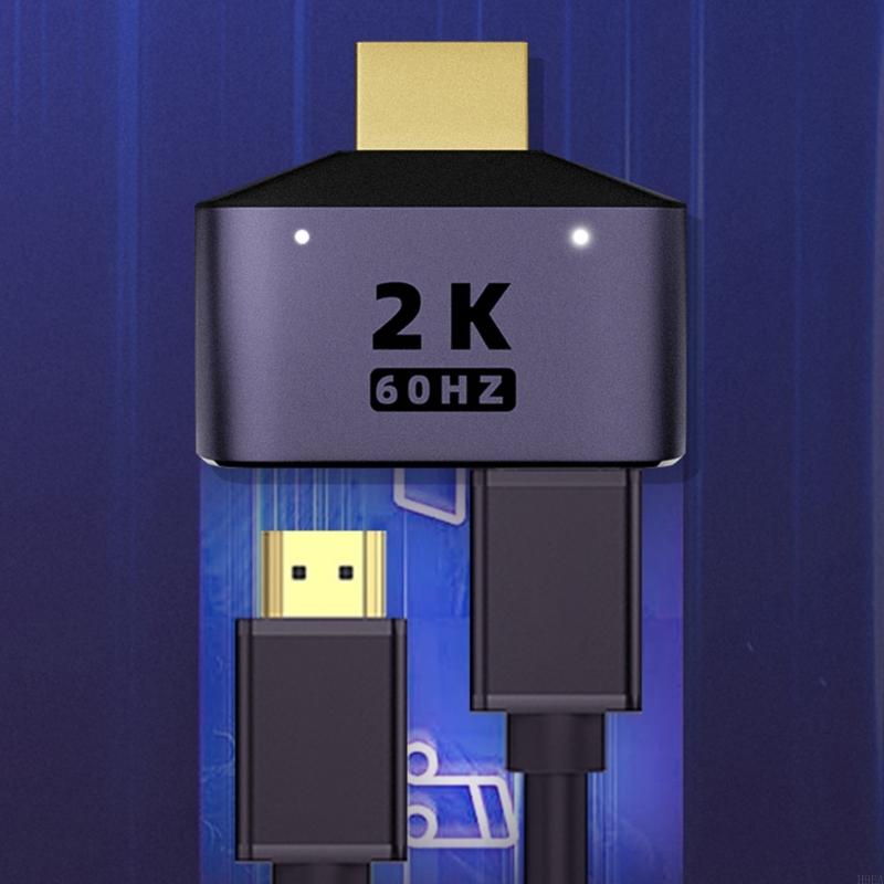 Rozdzielacz zgodny z HDMI 1 wejście 2 wyjścia - 2K Rozdzielacz zgodny z HDMI 1x2 porty Zasilany 2K Pełna obsługa UltraHD 1920x1080 3D
