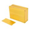 Split Type Housing Project Box Golden Enclosure Case Aluminium Alloy Waterproof for GPS Decoder Circ