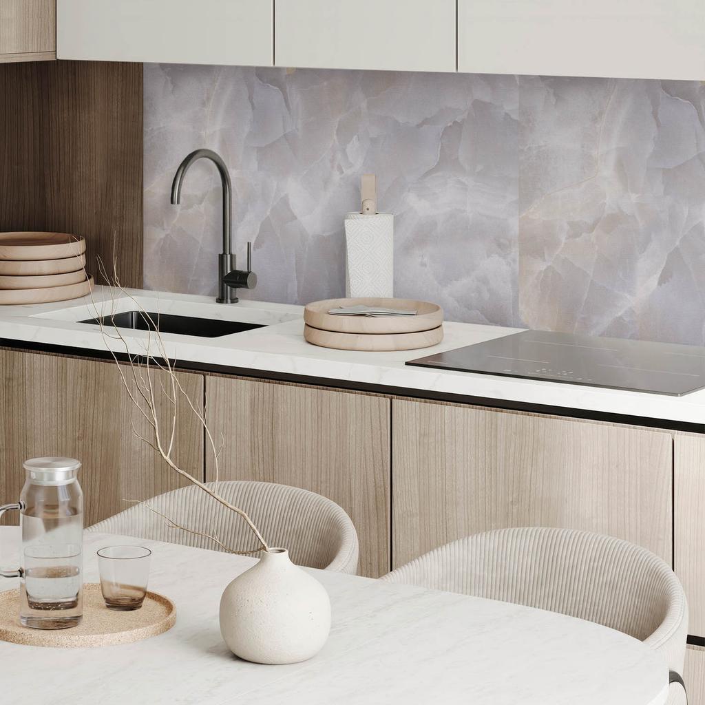 Self-Adhesive Vinyl Wall Decoration 100x50 cm Natural Stone Pattern