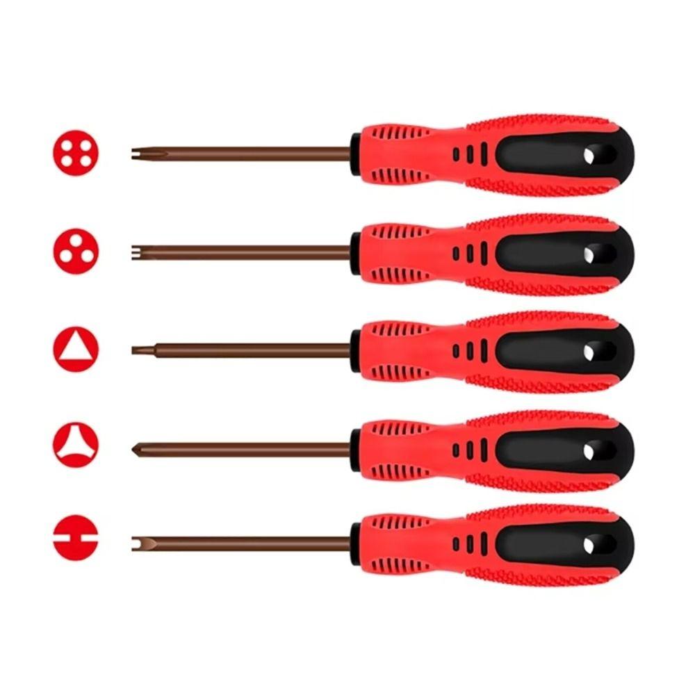1Pcs S2 Alloy Steel Screwdriver Bit Y U Triangle Three/Four Points Shaped Hand Tool  For Repairing