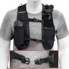 Breathable Sports Chest Mount Vests With Quick Release Buckles And Multiple Storage Pockets For Adventure