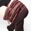 Mote Børstet Stretch Fleece foret Tykk Tights Varme Vinterbukser Varme Leggings