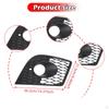 Right Front Outer Bumpering Grille Passenger Side Sturdy Practical Repairing Fog Light Grill
