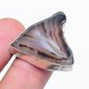 Natural Agate Geode Slice 925 Sterling Silver Jewelry Ring Size 5.5 I5N42