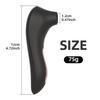 Clitoral Sucking Vibrator Waterproof Soft Powerful Vacuum Nipple Clit Multi-Speed Modes Private Relaxation Travel Portable Adult Intimate Sex Toy