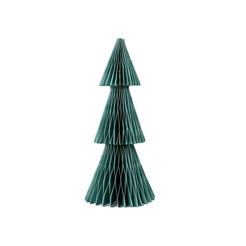 Origami Honeycomb Christmas Tree Tabletop Ornament for Home and Party Decor